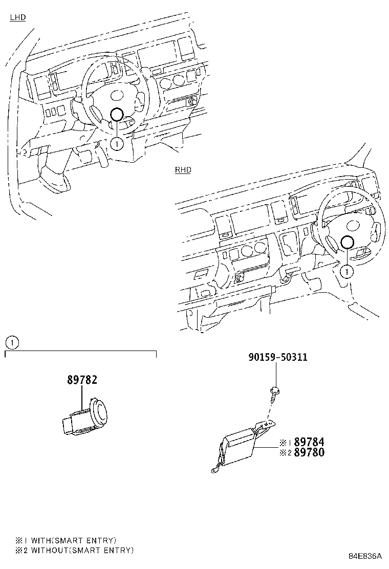 89784-26020 COMPUTER, IMMOBILIZER CODE product image