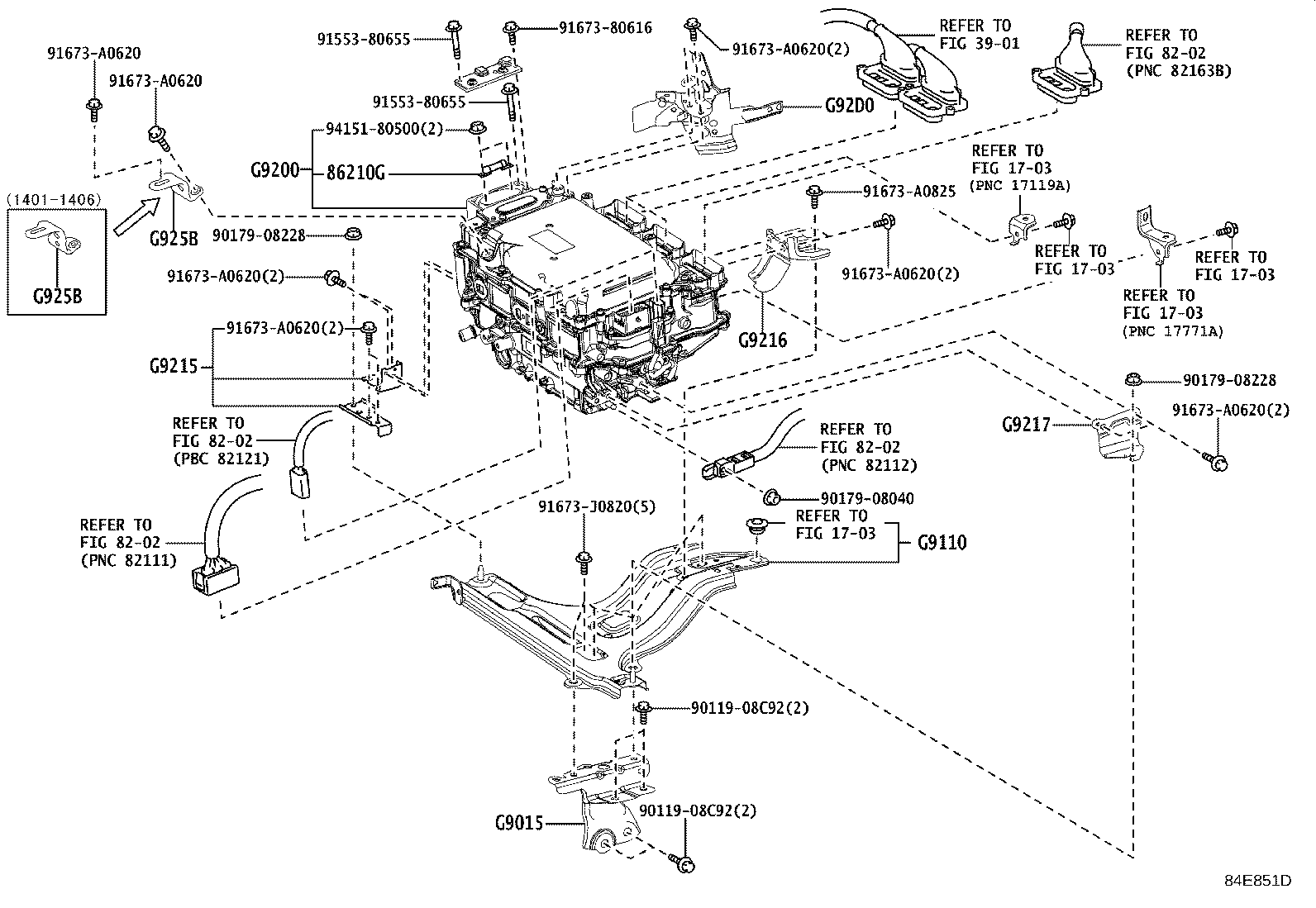 G9216-48060 BRACKET, INVERTER, NO.3 product image