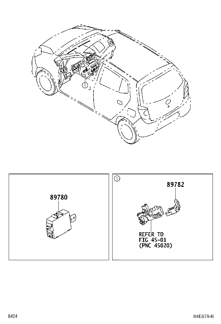 89780-BZ030 COMPUTER ASSY, TRANSPONDER KEY product image