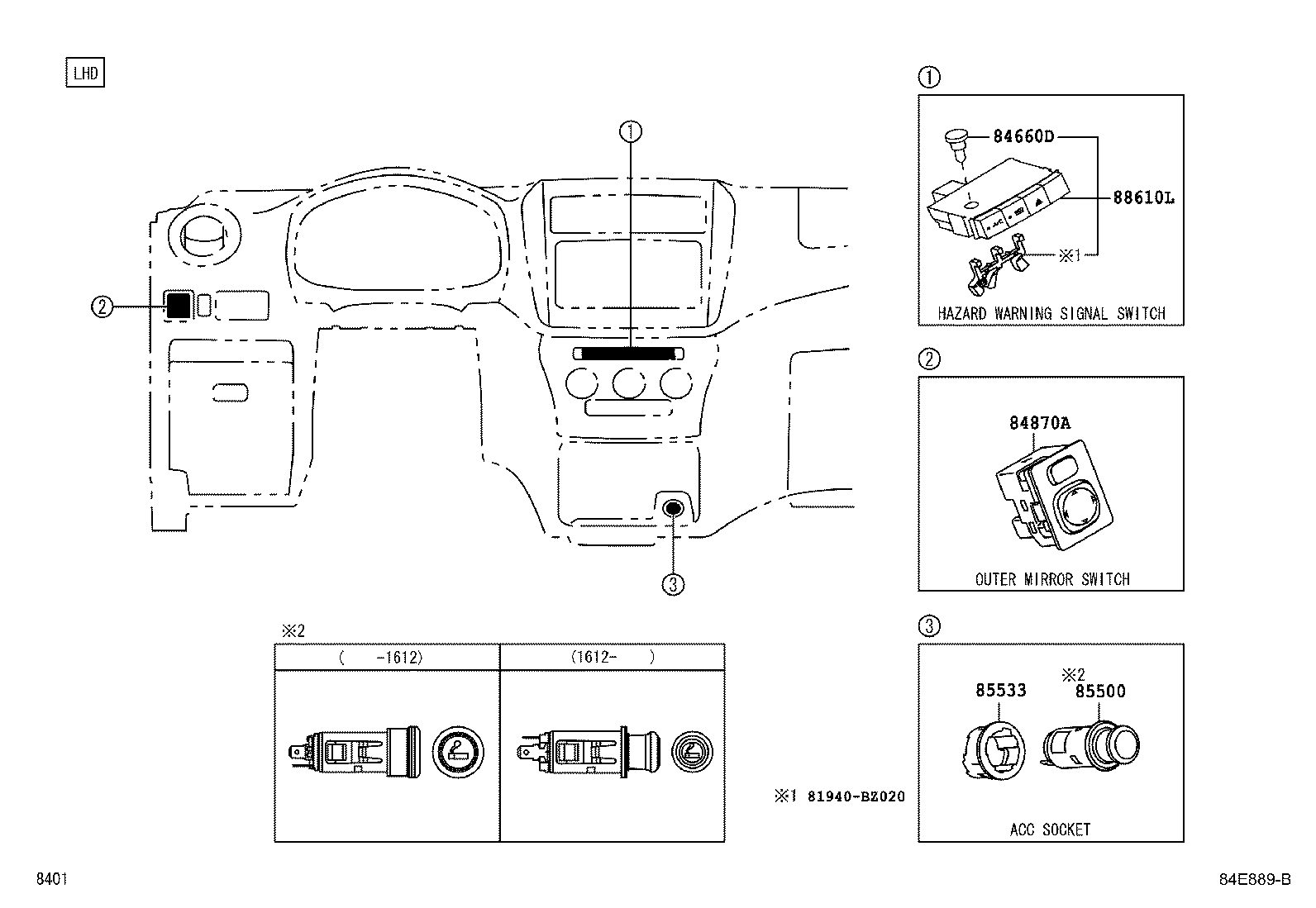 90049-88004 RELAY, MAGNET-CLUTCH product image