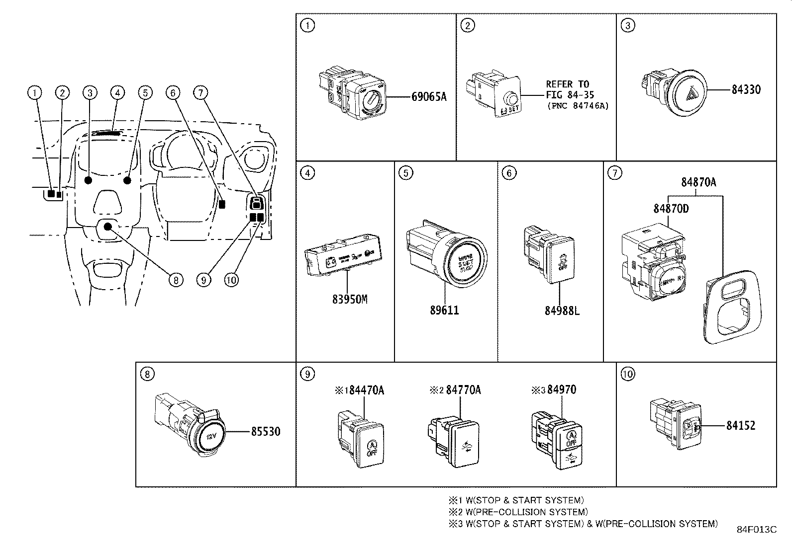 28850-0Q010 SENSOR ASSY, BATTERY CURRENT product image