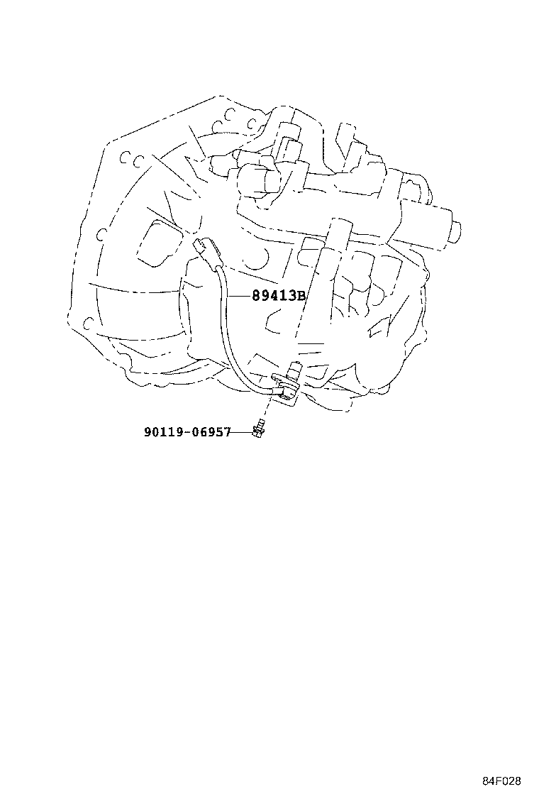 89413-70020 SENSOR, TRANSMISSION REVOLUTION product image