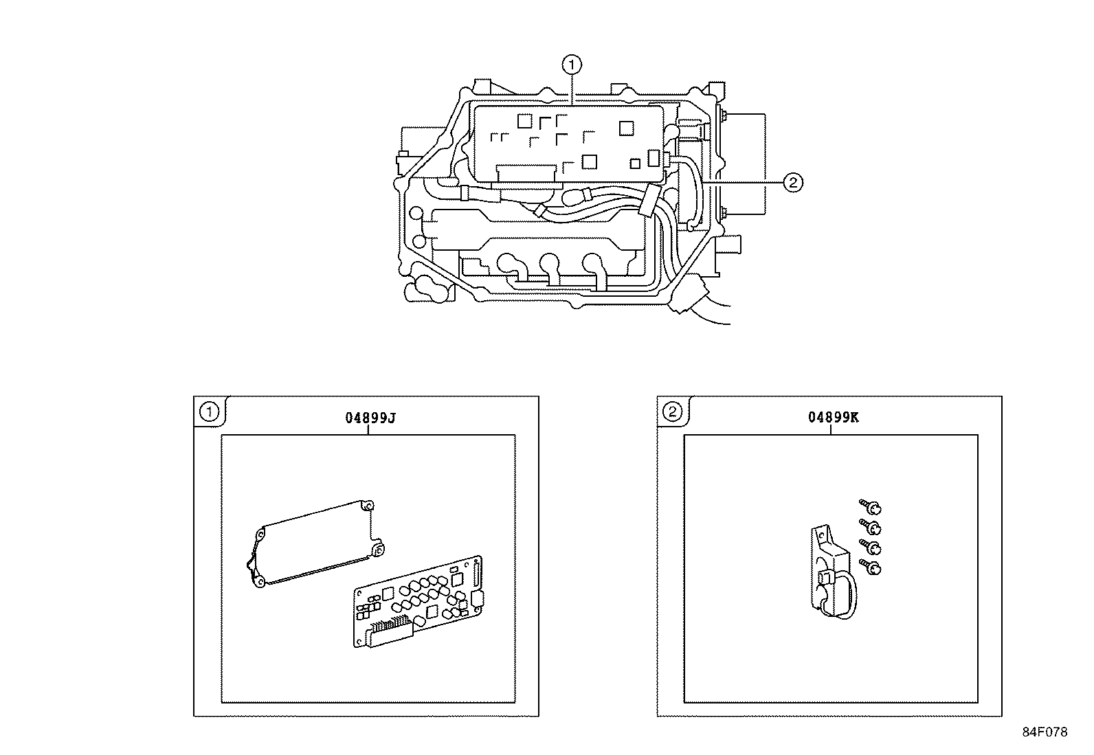 89807-28010 COMPUTER SUB-ASSY, MOTOR GENERATOR CONTROL product image