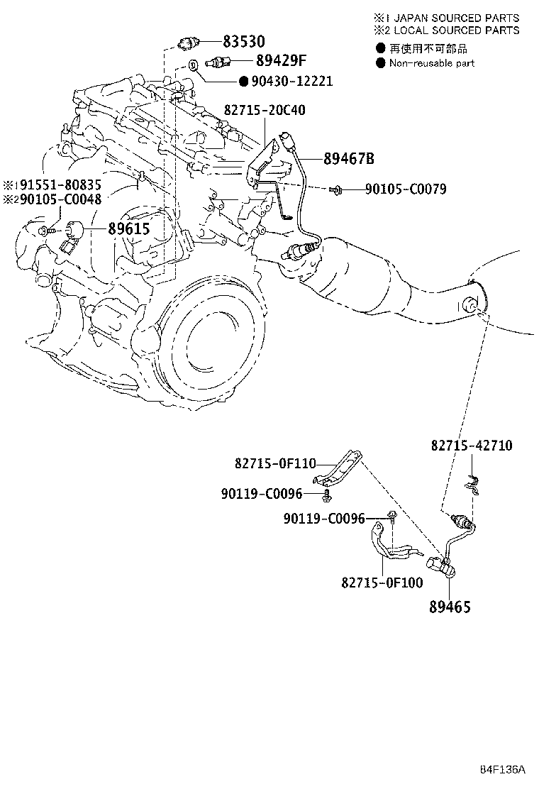 84820-02400 MASTER SWITCH ASSY, POWER WINDOW REGULATOR product image