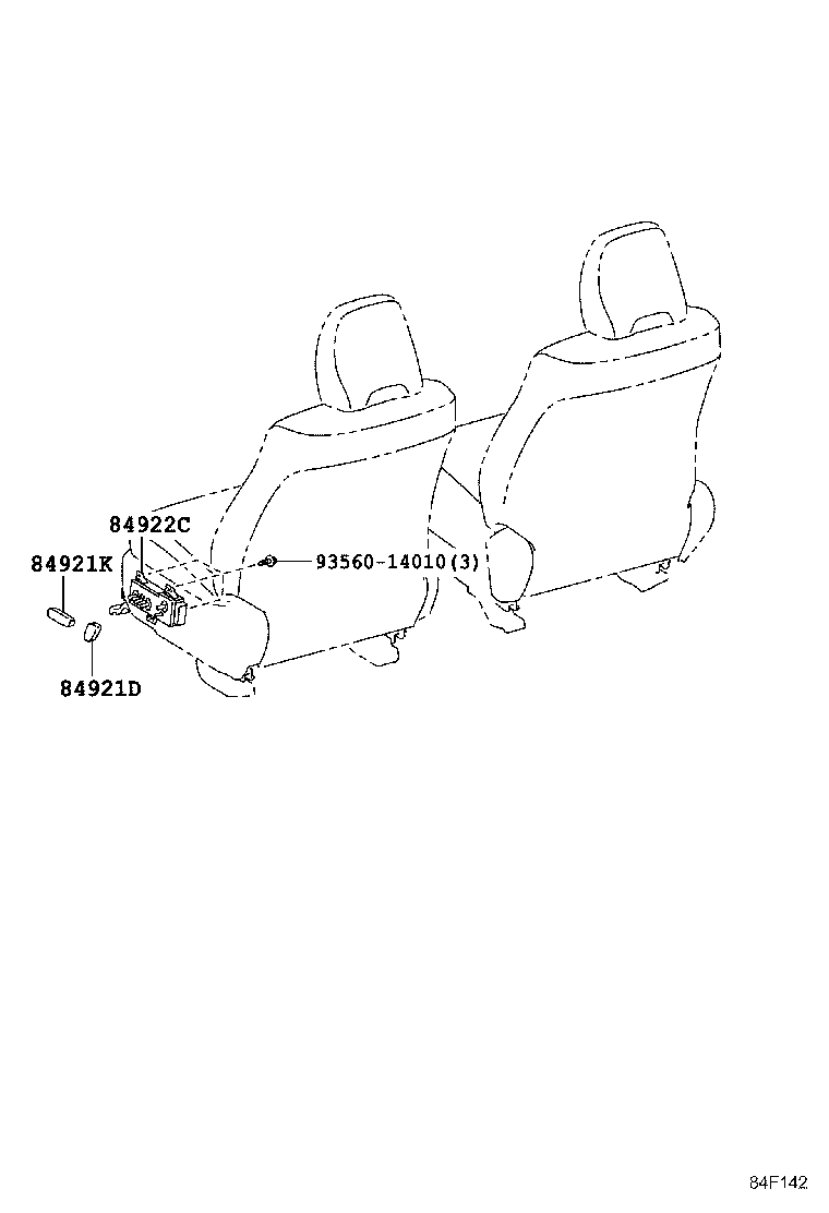84820-02400 MASTER SWITCH ASSY, POWER WINDOW REGULATOR product image