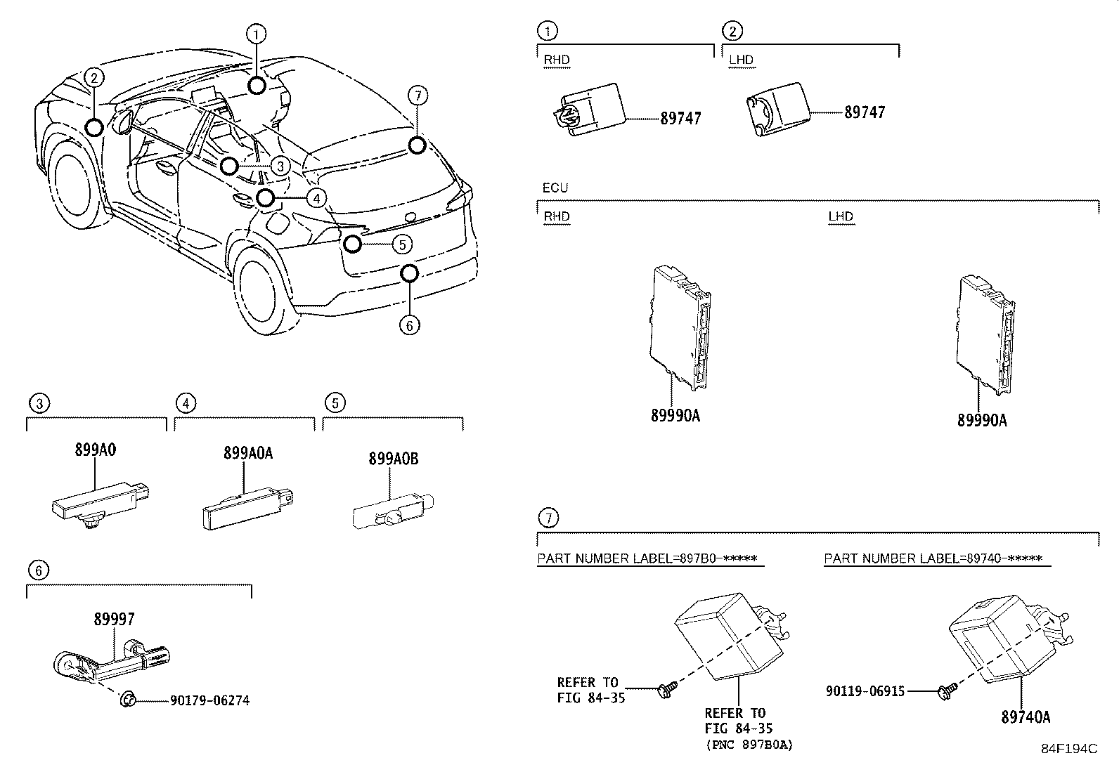89740-78010 RECEIVER ASSY, SMART DOOR CONTROL product image