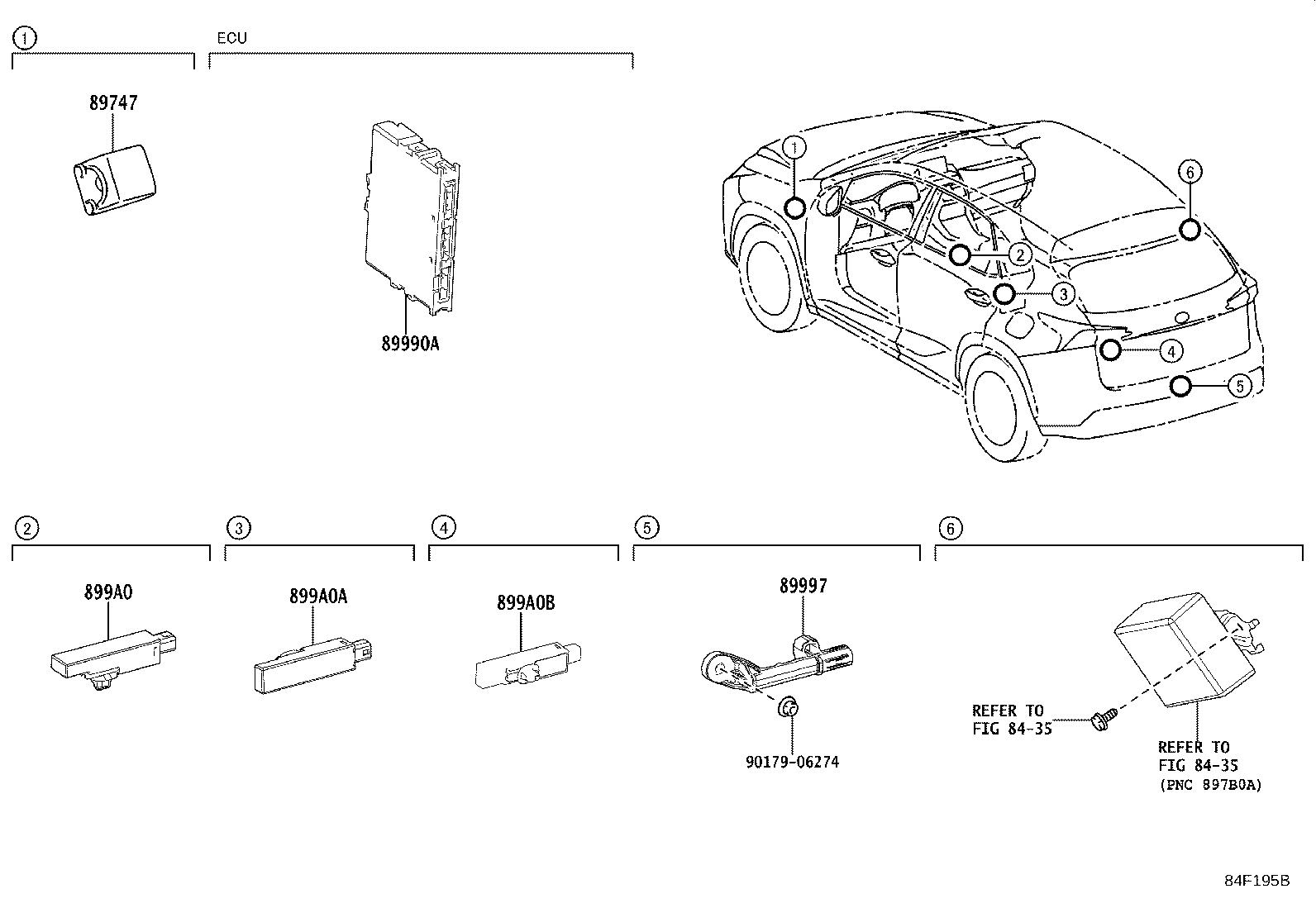 Toyota 89990-78151 COMPUTER ASSY, SMART KEY