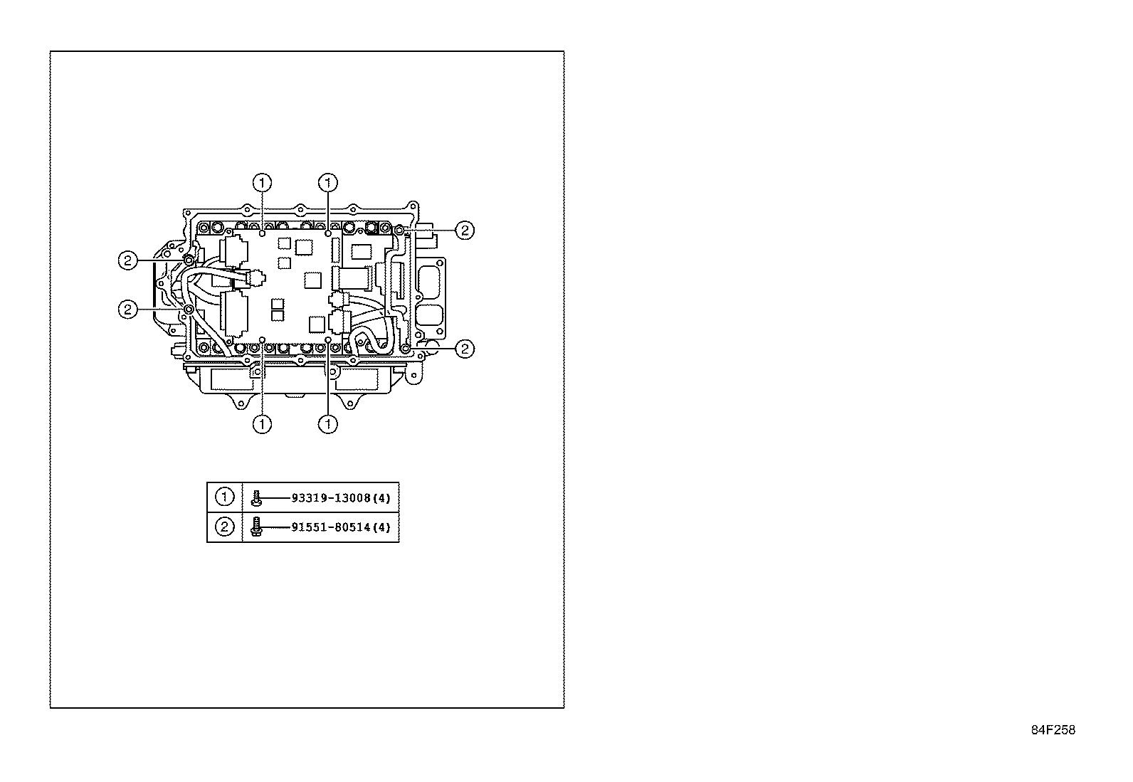 51470-33010 COVER, ENGINE ROOM SIDE, LH NO.2 product image