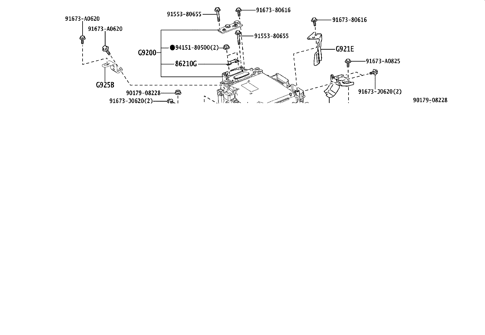 Toyota G92A0-42040 INVERTER ASSY, W/CONVERTER