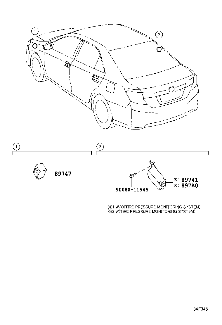 89990-06111 COMPUTER ASSY, SMART KEY product image