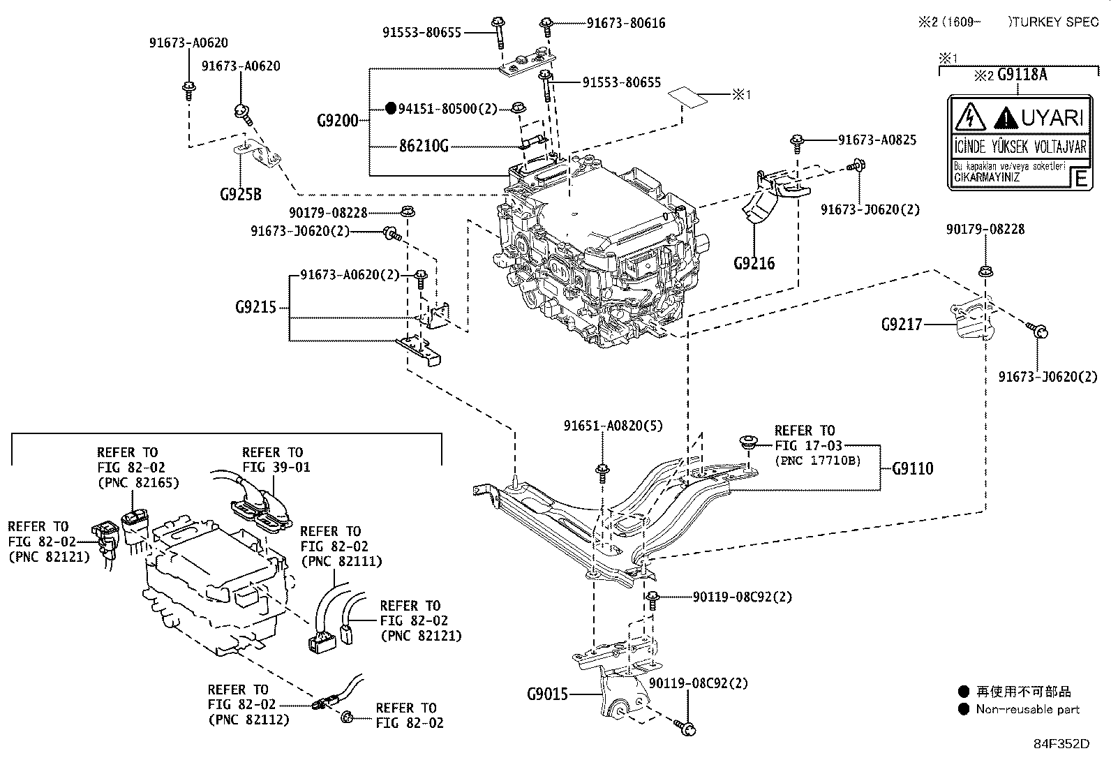 G9215-48060 BRACKET, INVERTER, NO.2 product image