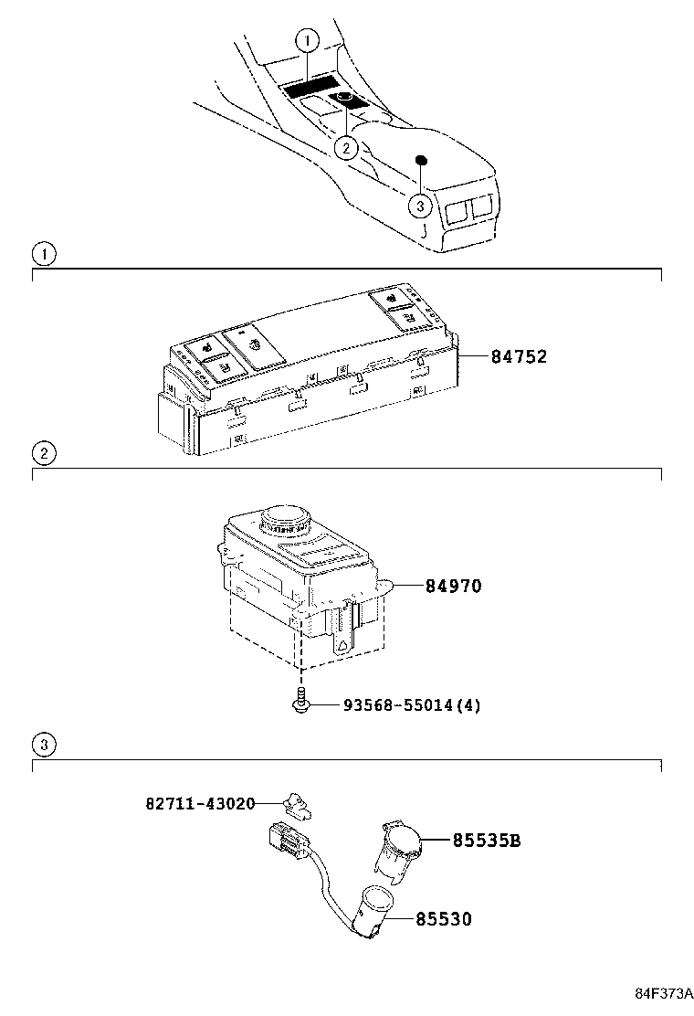 84140-24150 SWITCH ASSY, HEADLAMP DIMMER product image