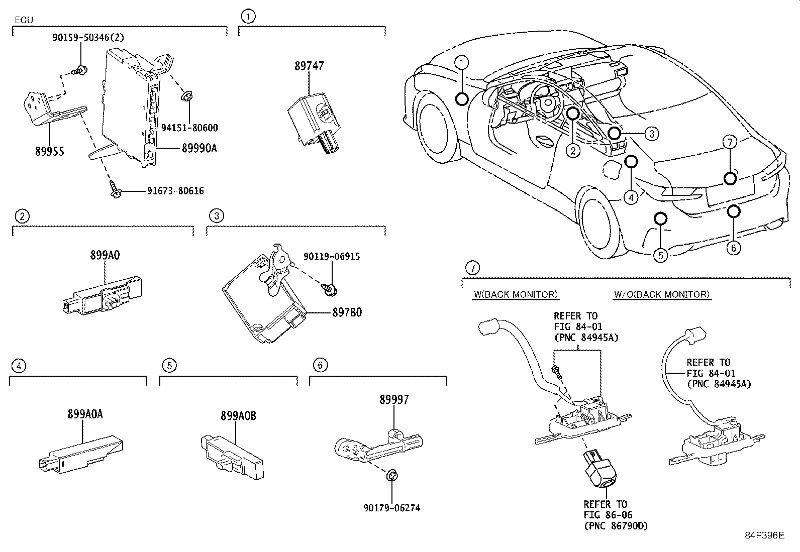 897B0-24070 RECEIVER ASSY, ELECTRICAL KEY & TPMS product image