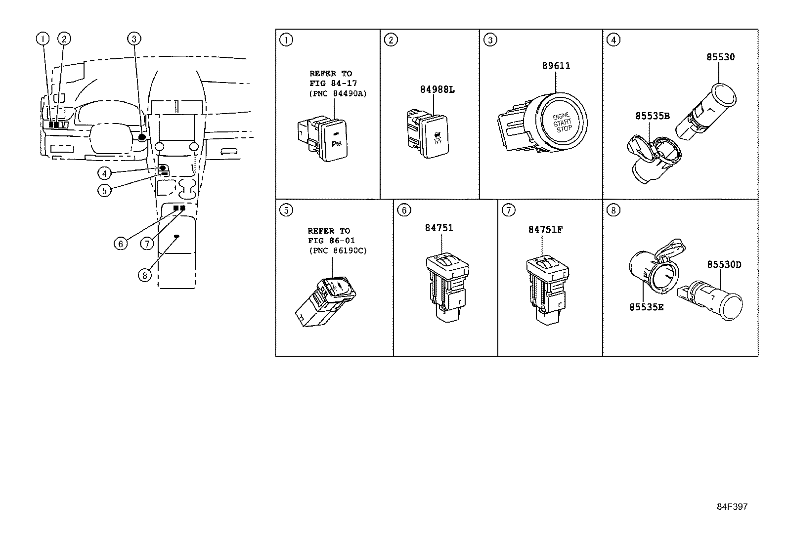 82672-06243 COVER, JUNCTION BLOCK product image
