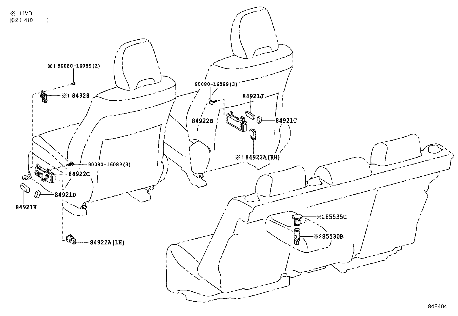 82720-07110 BLOCK ASSY, ENGINE ROOM JUNCTION product image