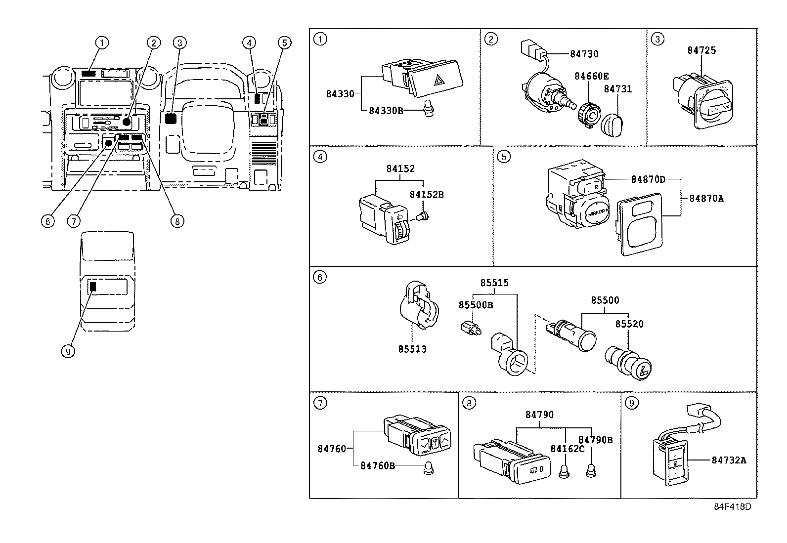 8946A-60310 BRACKET, SENSOR, NO.2 product image