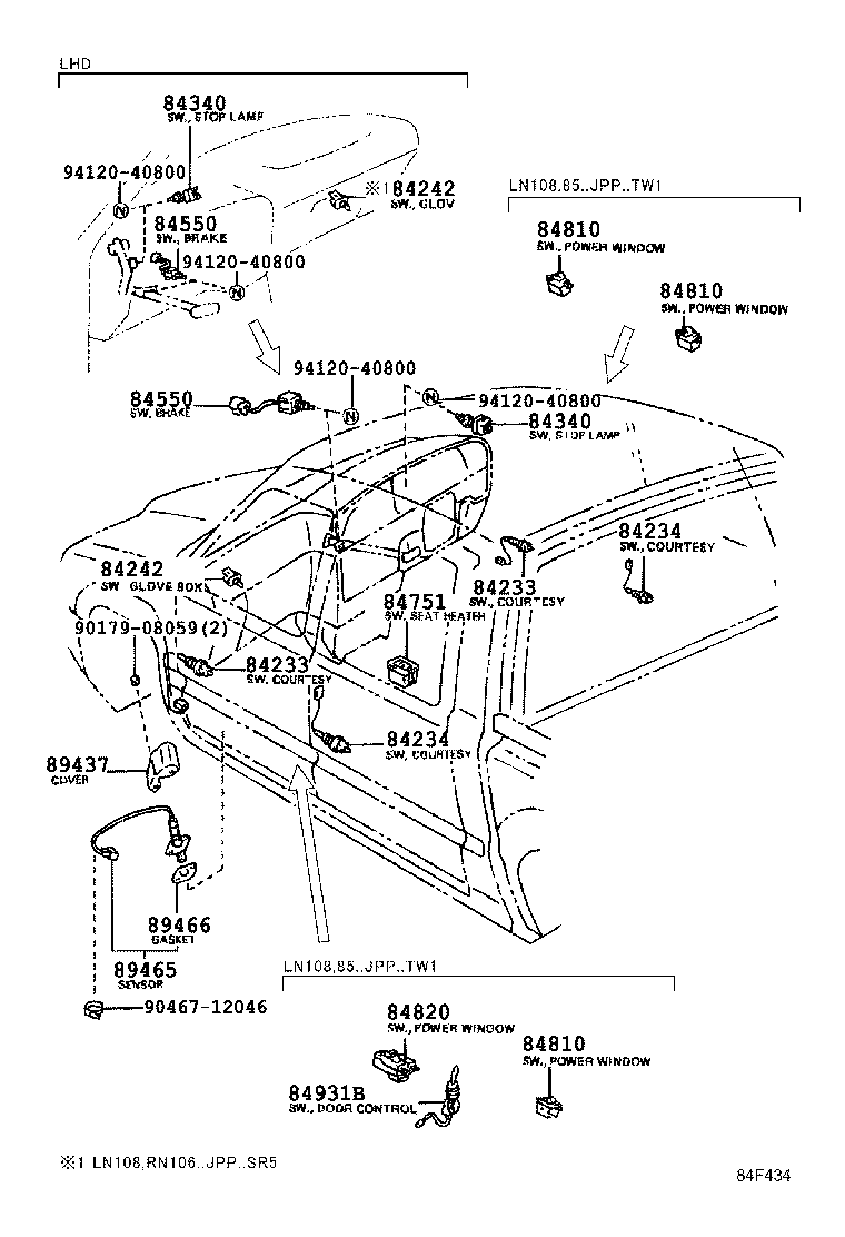 28621-54080 RESISTOR, GLOW PLUG product image