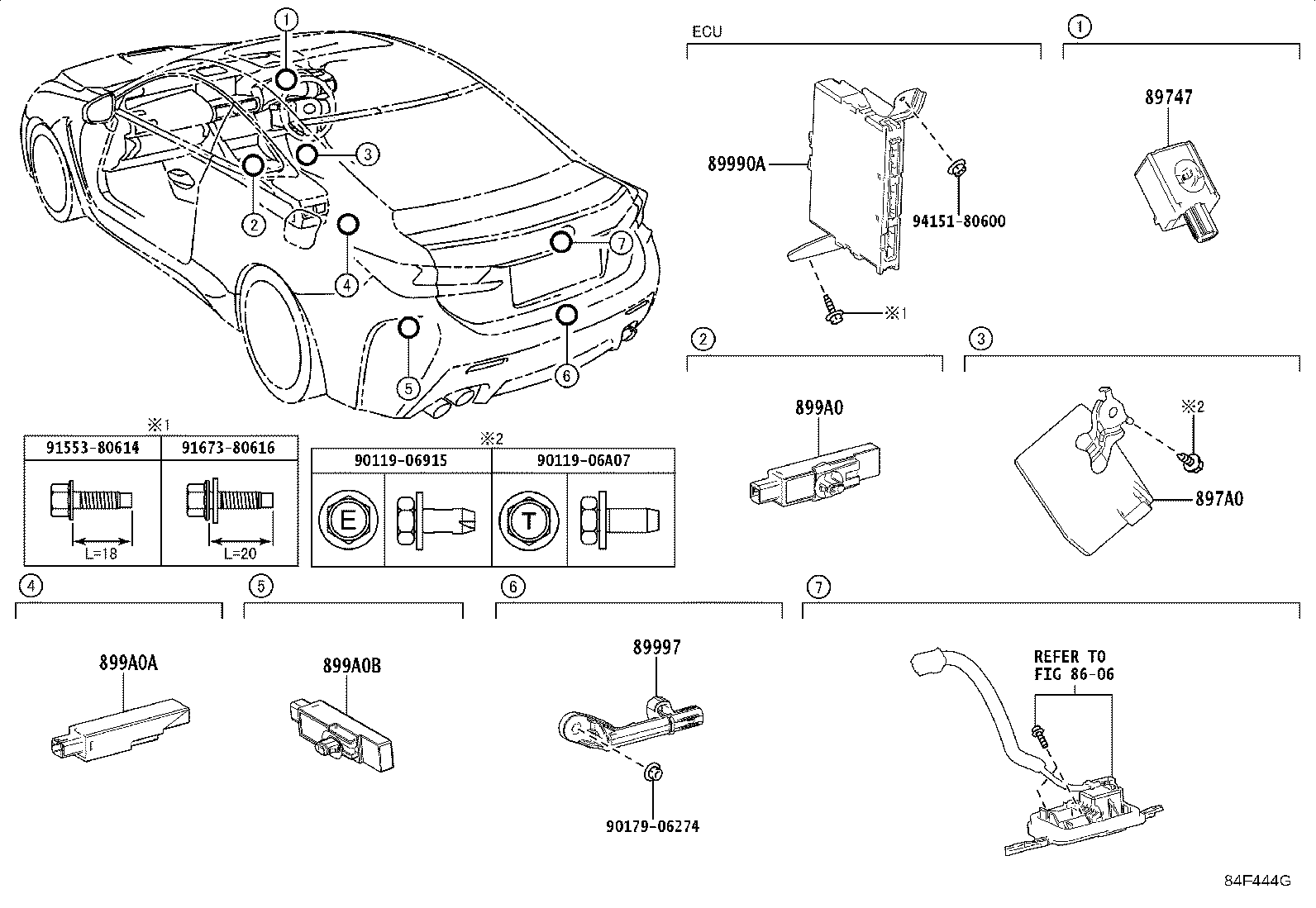 897B0-24430 RECEIVER ASSY,DOOR CONTROL & TIRE PRESSURE MONITORING SYSTEM product image