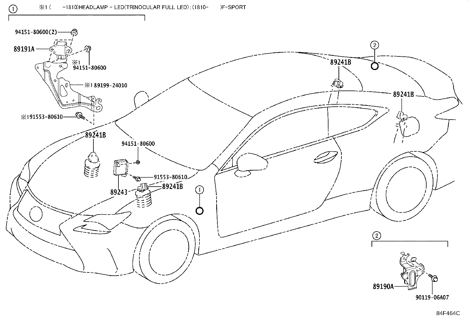 Toyota 89243-24082 COMPUTER, ABSORBER CONTROL