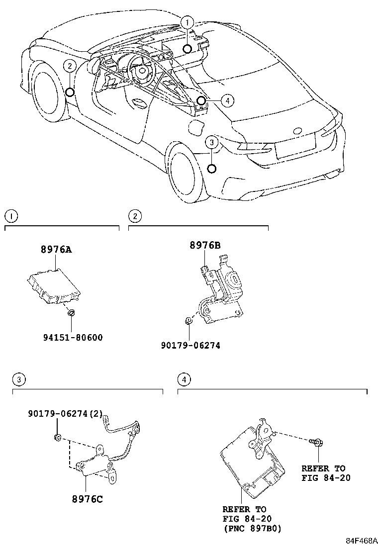 8976A-24012 DRIVER, TIRE PRESSURE MONITOR INITIATOR product image