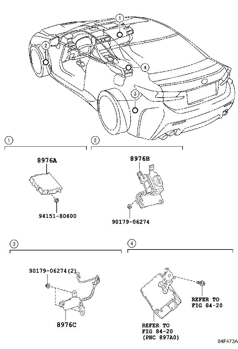 8976A-24010 DRIVER, TIRE PRESSURE MONITOR INITIATOR product image