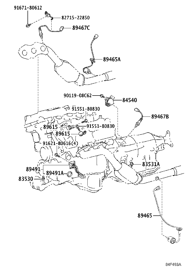 84140-24150 SWITCH ASSY, HEADLAMP DIMMER product image