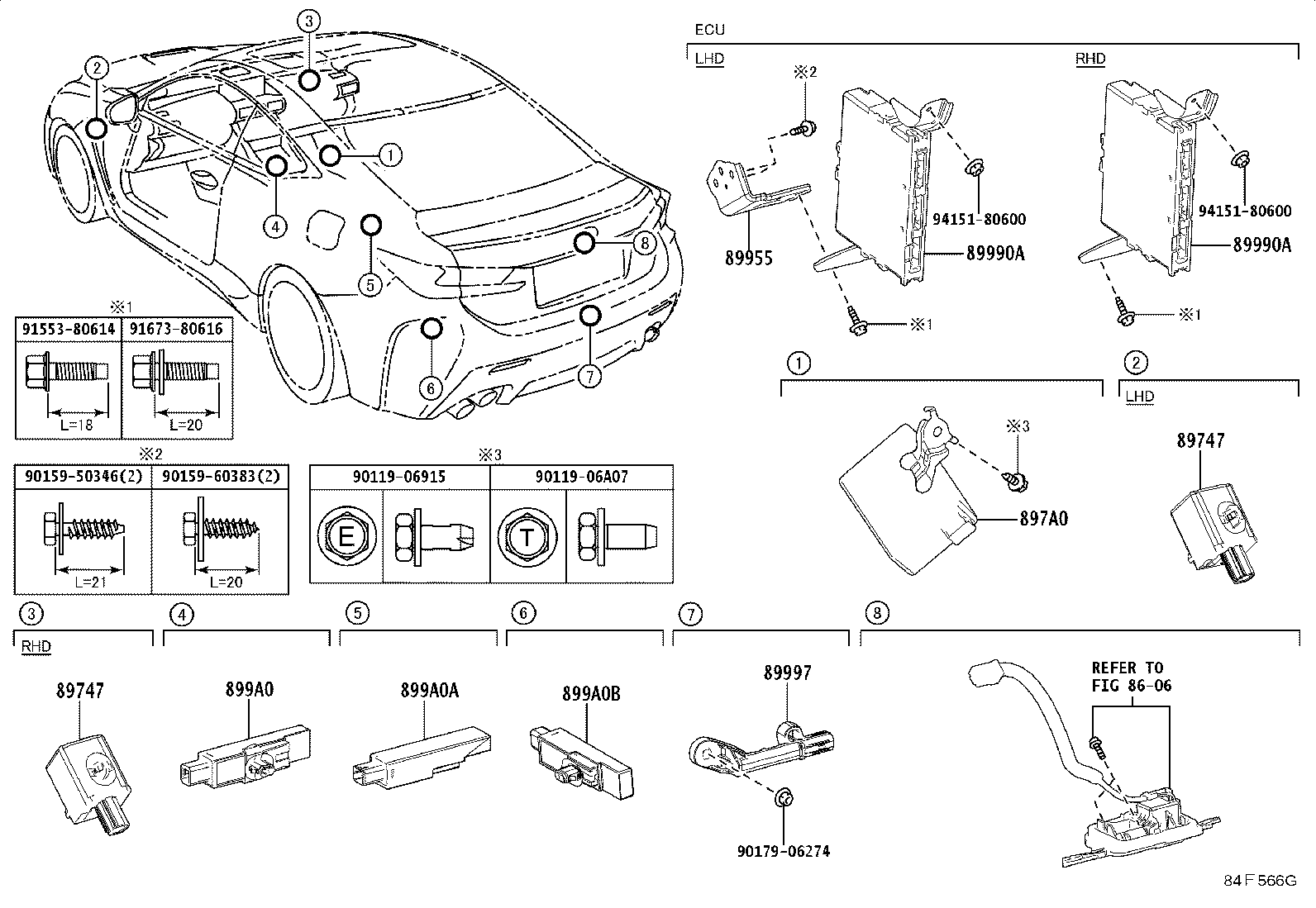 897B0-24261 RECEIVER ASSY,DOOR CONTROL & TIRE PRESSURE MONITORING SYSTEM product image