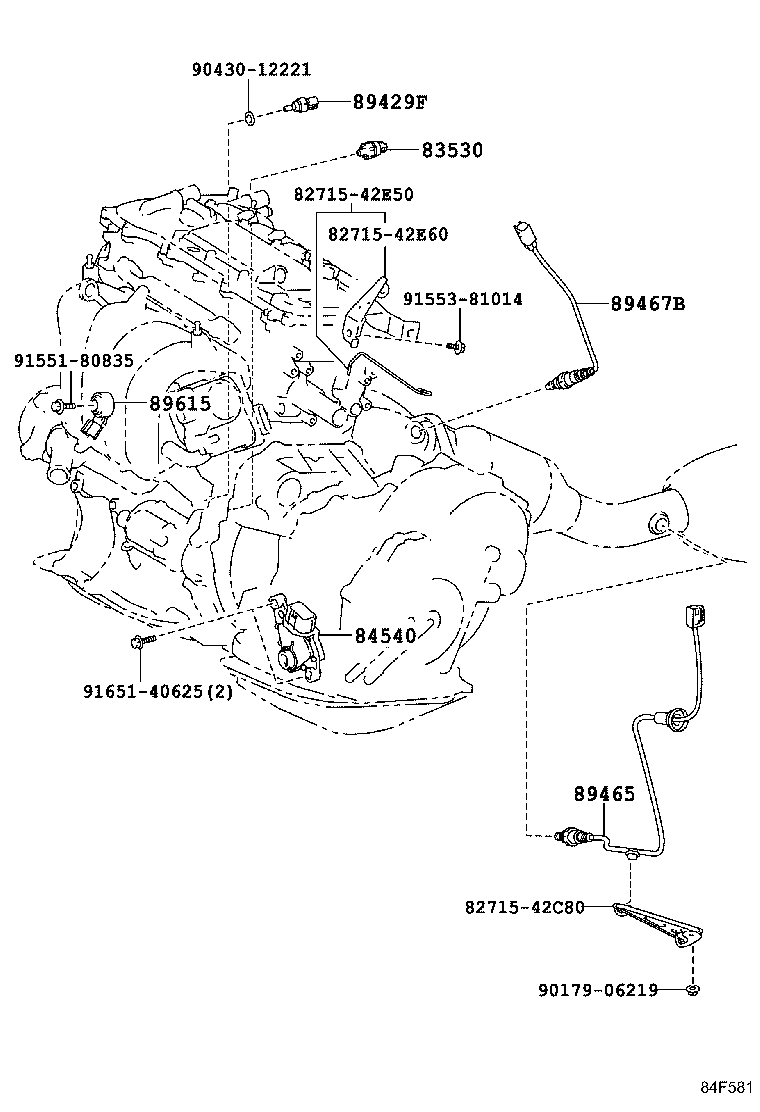 84040-78040 MASTER SWITCH ASSY,MULTIPLEX NETWORK product image