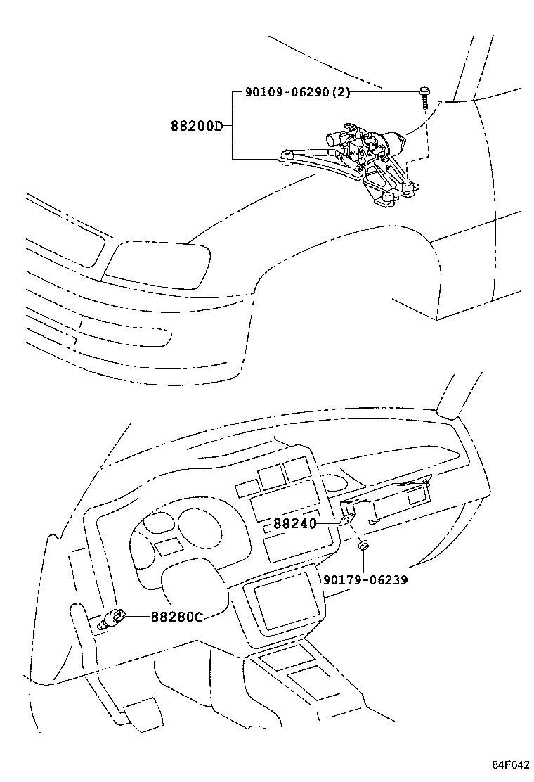 88002-42010 ACTUATOR ASSY, CRUISE CONTROL product image