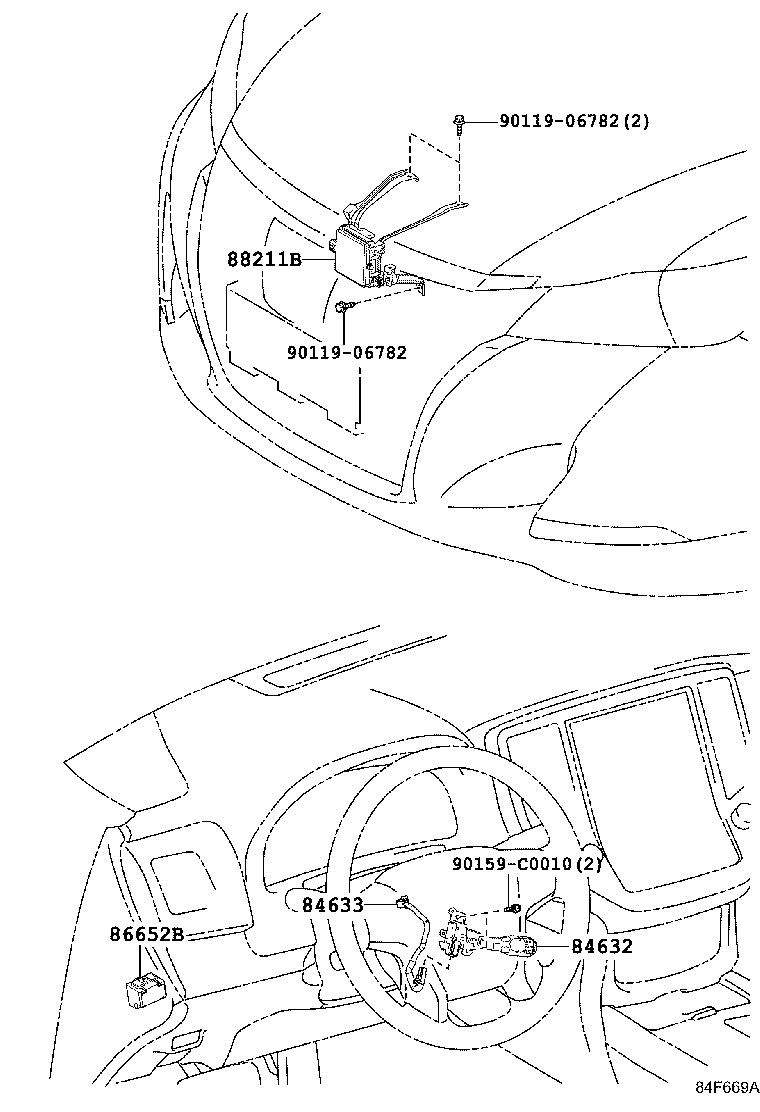 84632-0N010 SWITCH, CRUISE CONTROL MAIN product image