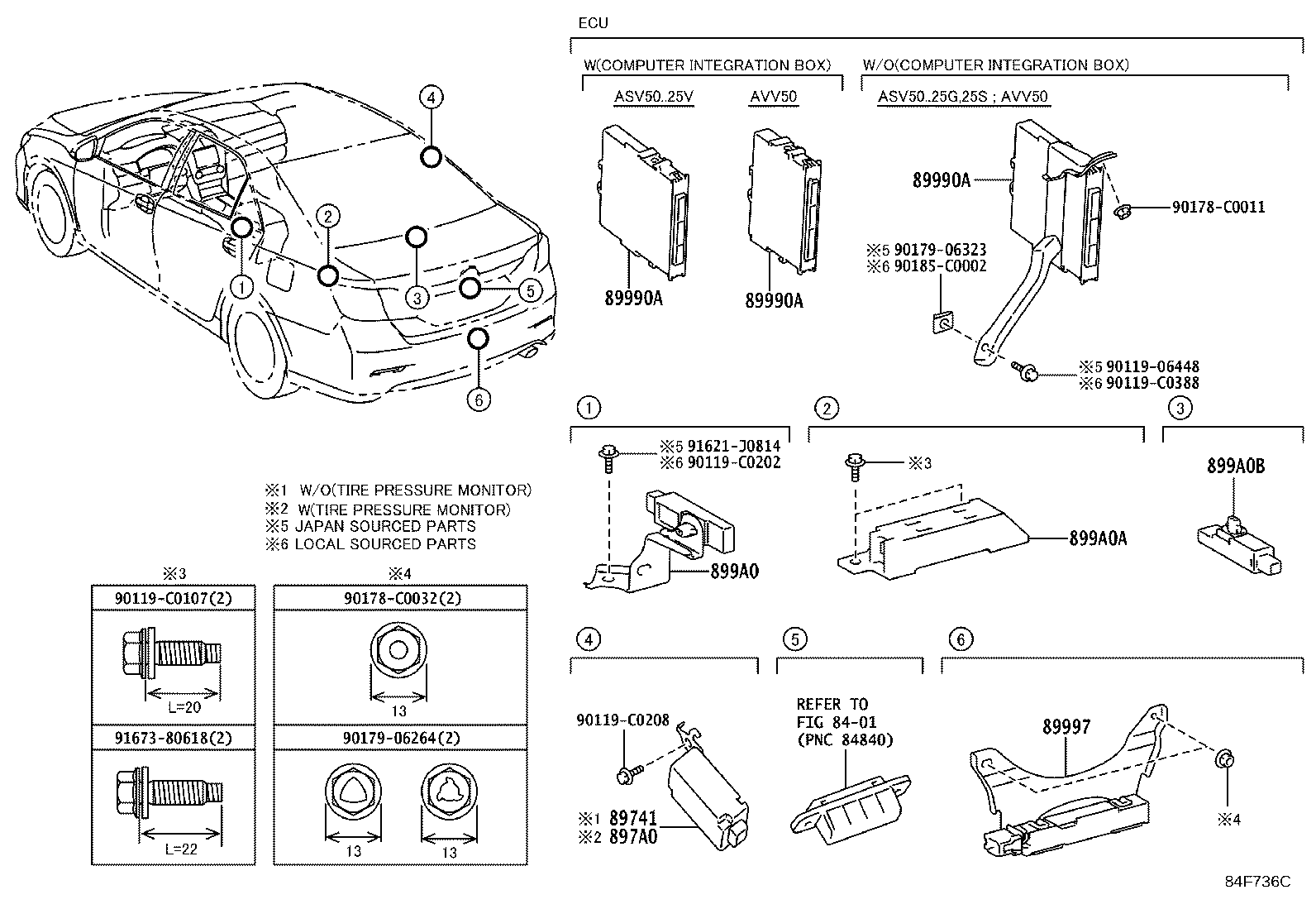 89740-06110 RECEIVER, DOOR CONTROL product image