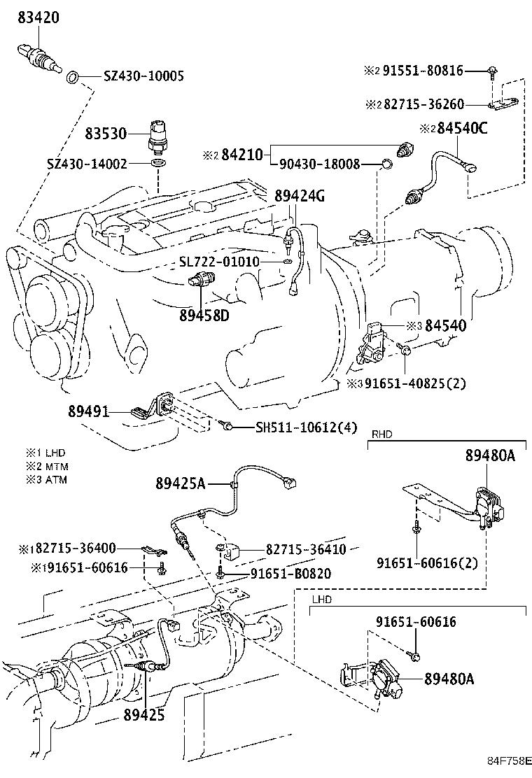 83320-80261 GAGE ASSY, FUEL SENDER product image