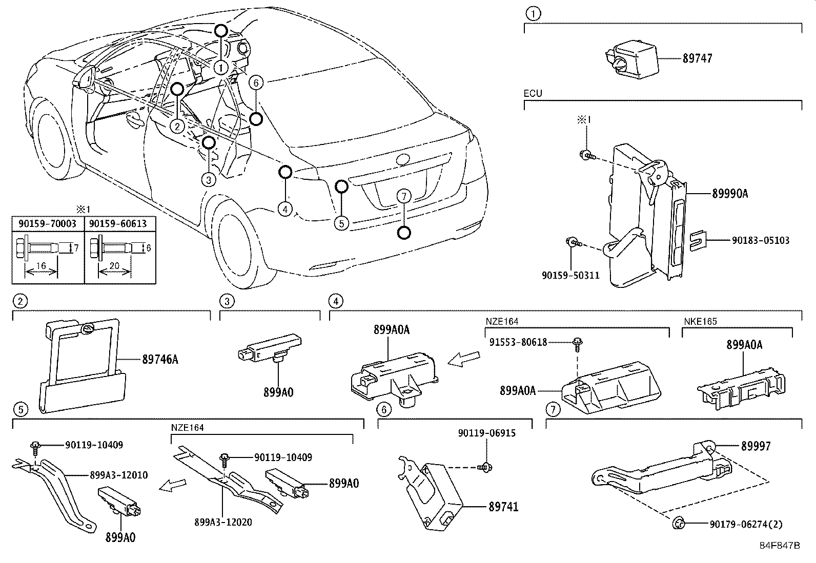 89741-13091 RECEIVER, DOOR CONTROL product image