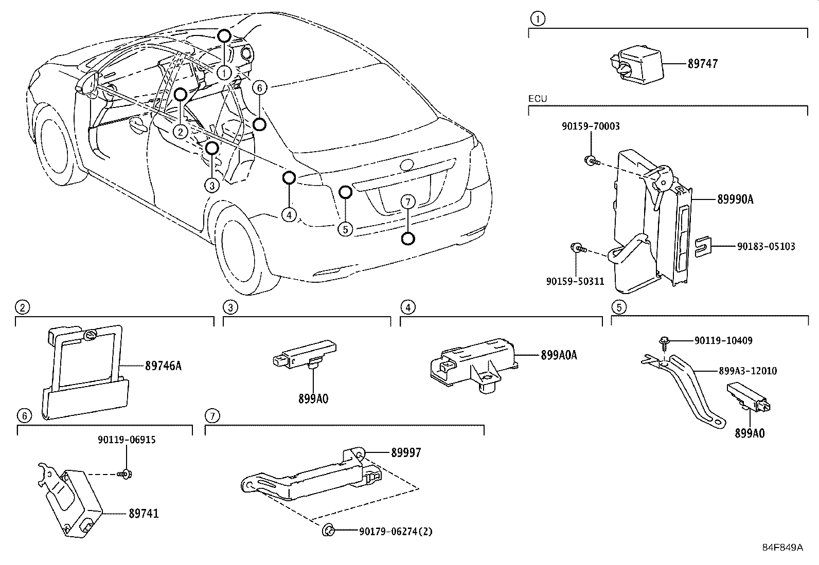 89990-12161 COMPUTER ASSY, SMART KEY product image