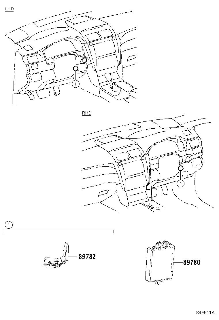 89780-33260 COMPUTER ASSY, TRANSPONDER KEY product image