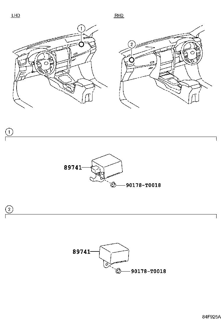 89990-0K282 COMPUTER ASSY, SMART KEY product image