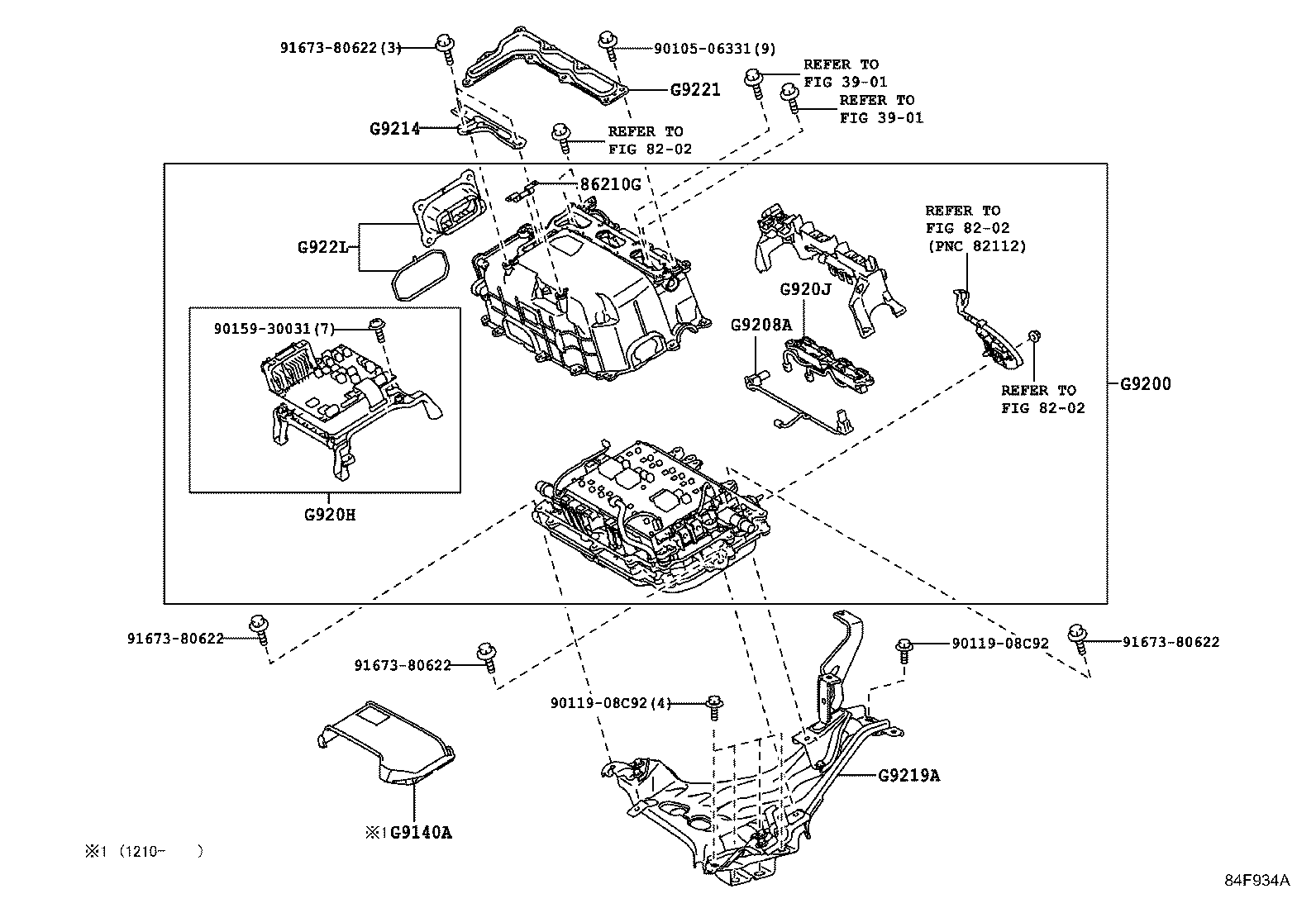 Toyota G9200-49035 INVERTER ASSY, W/CONVERTER