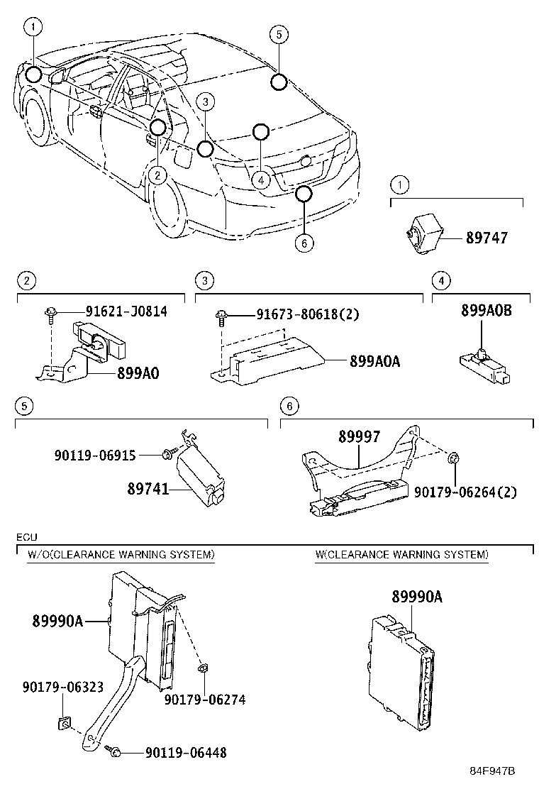 89741-33600 RECEIVER, DOOR CONTROL product image