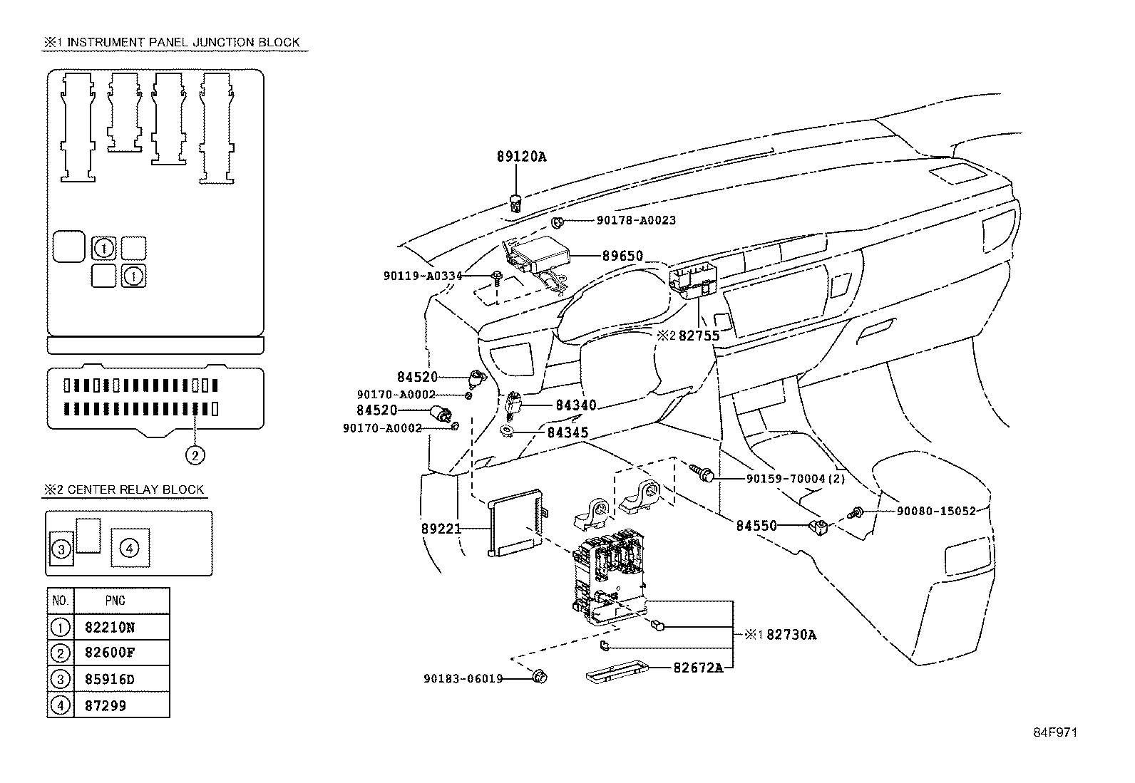 84140-0R050 SWITCH ASSY, HEADLAMP DIMMER product image