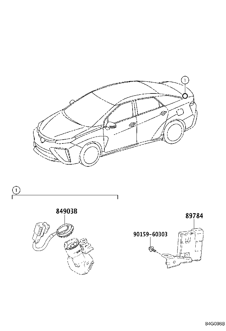 89784-62010 COMPUTER, IMMOBILIZER CODE product image