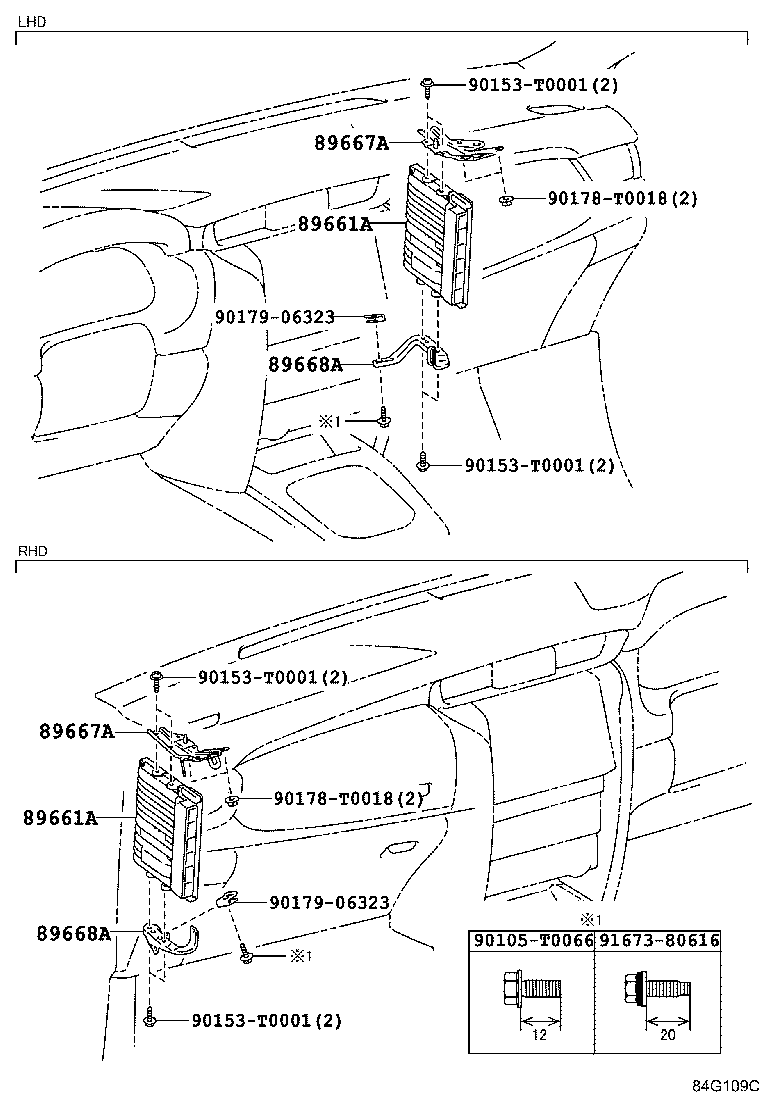 89666-0KC20 COMPUTER, ENGINE CONTROL product image