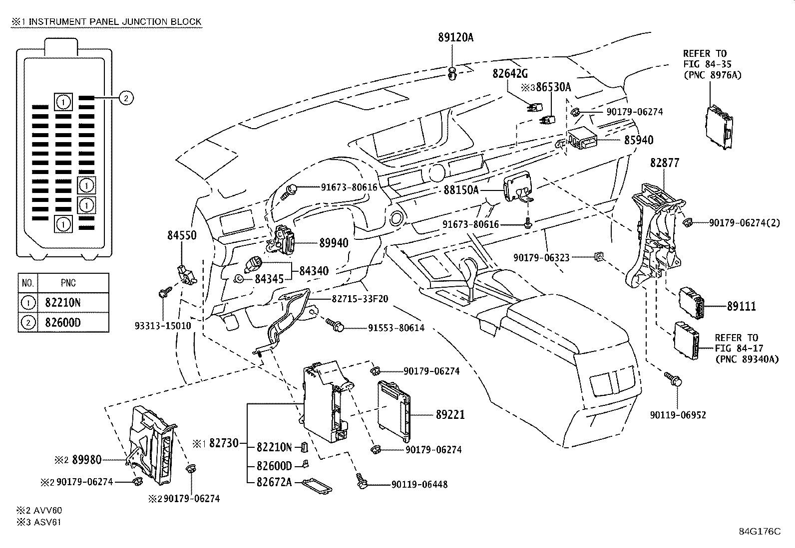 84040-33110 MASTER SWITCH ASSY,MULTIPLEX NETWORK product image