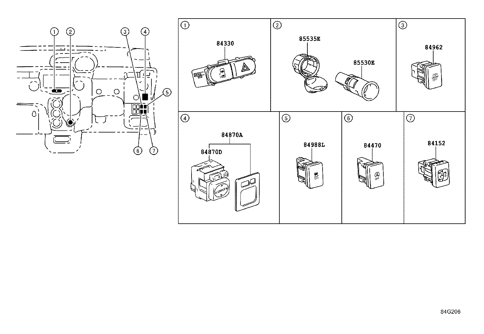 82672-52070 COVER, JUNCTION BLOCK product image