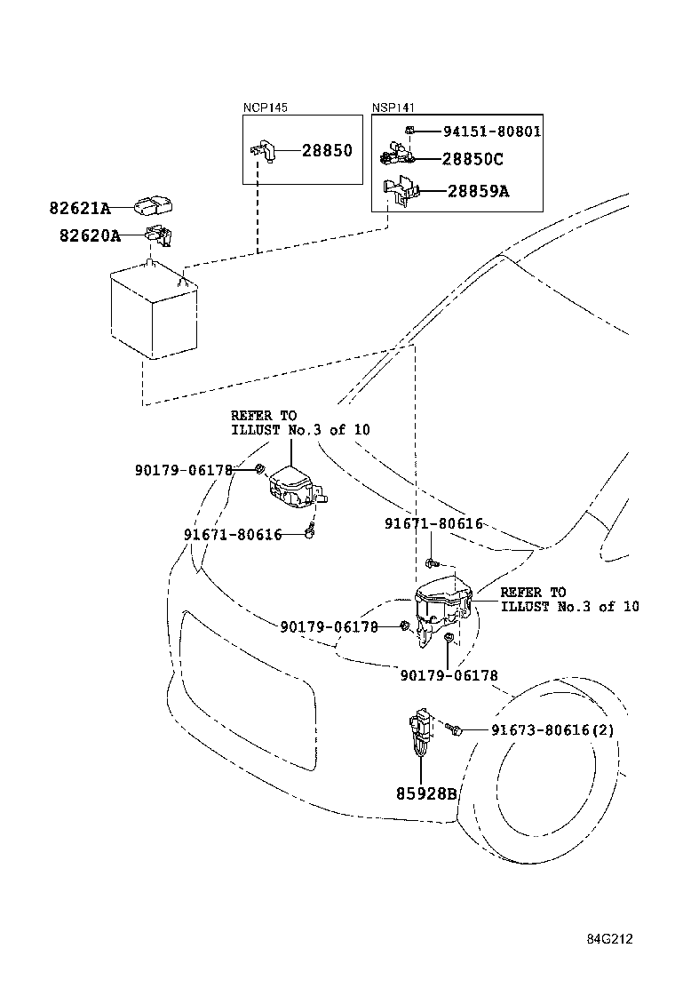 89437-68020 COVER, SENSOR product image