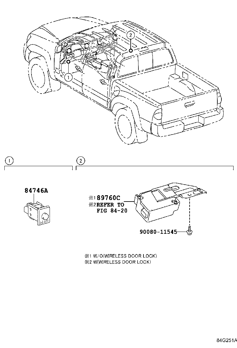89760-04020 RECEIVER ASSY, TIRE PRESSURE MONITOR product image