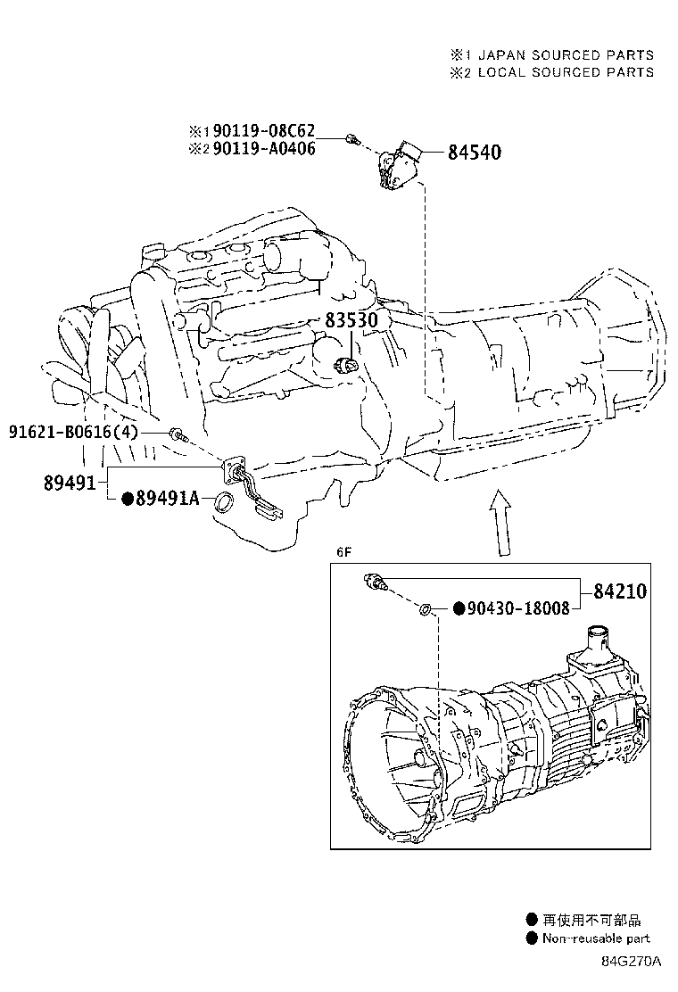 83320-60530 GAGE ASSY, FUEL SENDER product image