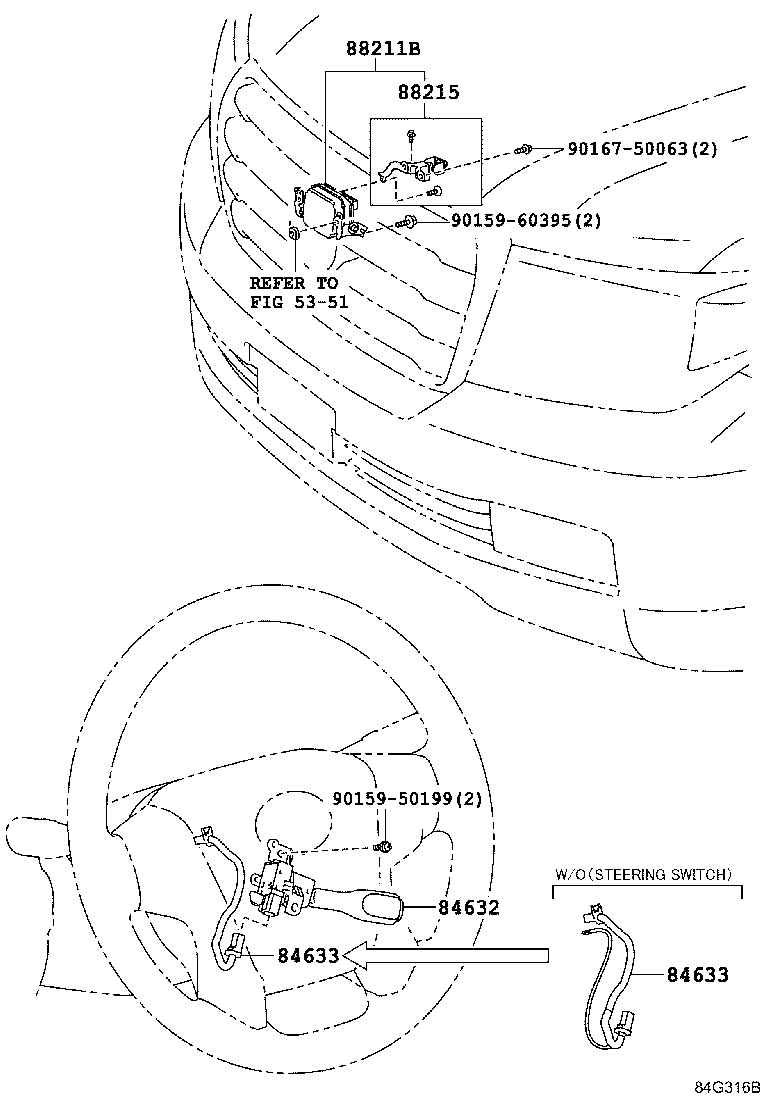 88240-60280 COMPUTER ASSY, DISTANCE CONTROL product image
