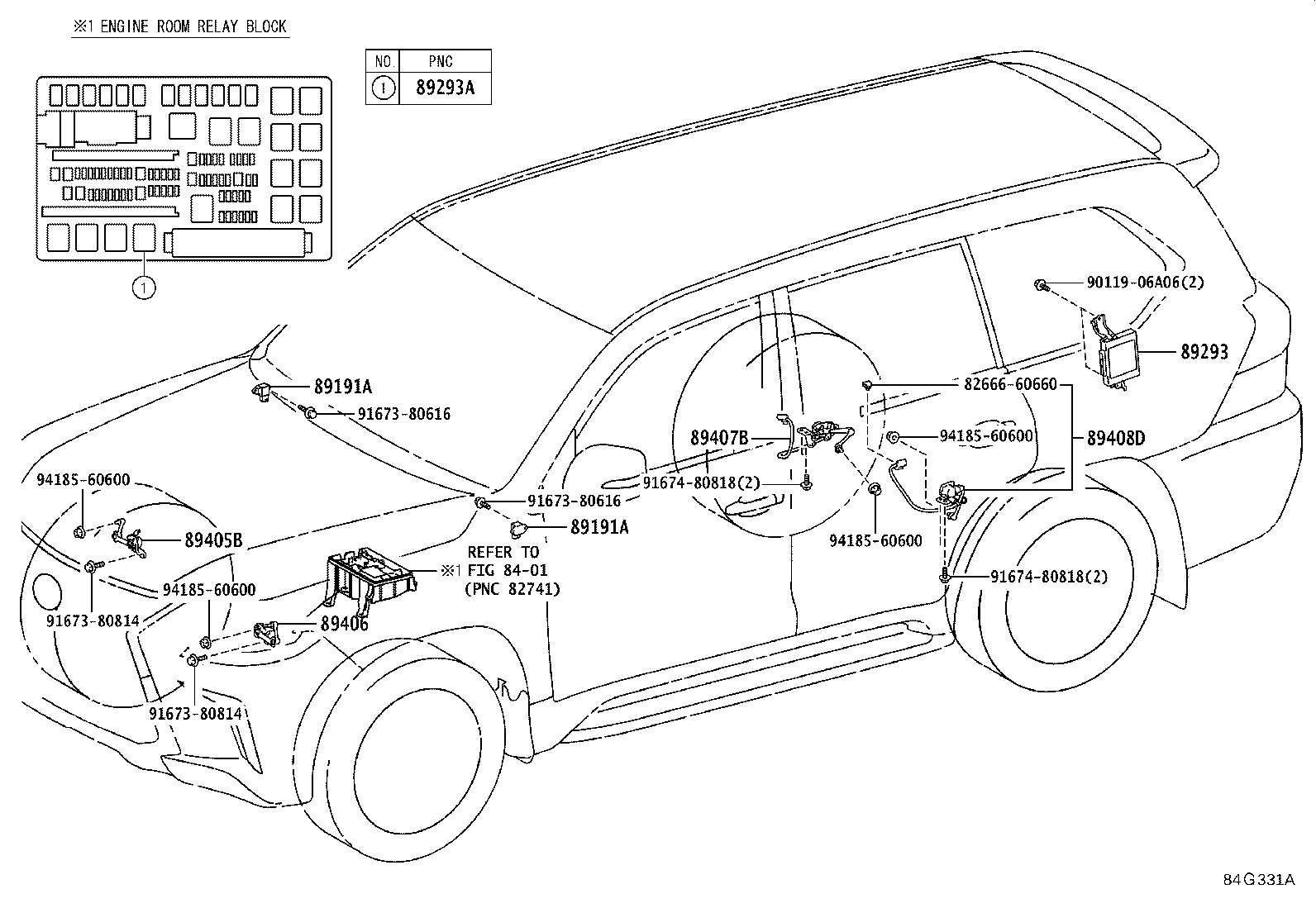 89293-60080 COMPUTER, SUSPENSION CONTROL product image