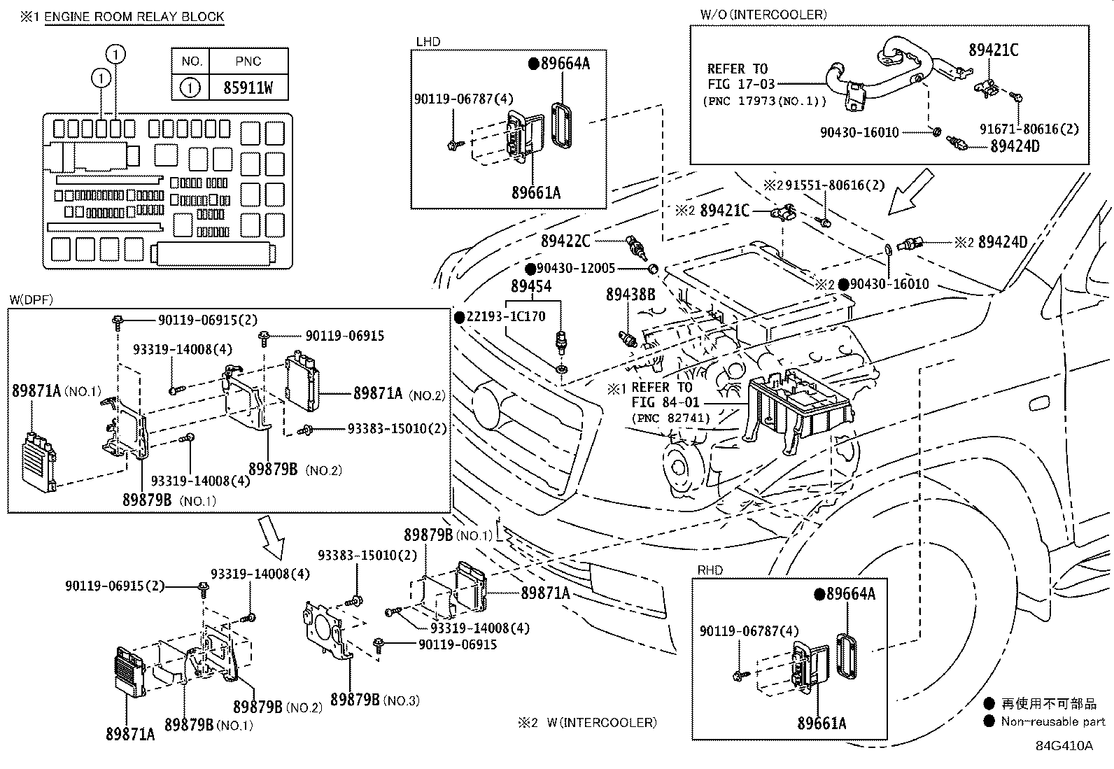 89661-60P40 COMPUTER, ENGINE CONTROL product image