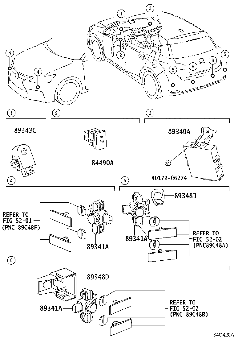 89340-76010 COMPUTER ASSY, CLEARANCE WARNING product image